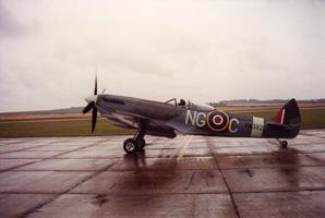 Historic fighter jet ready for takeoff