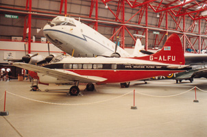 Historic planes in unique museum
